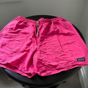Patagonia Bright Pink Active Shorts